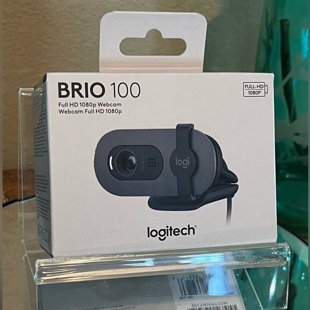 Logitech Brio 100 Full HD 1080p Webcam, new! - Picture 2 of 5
